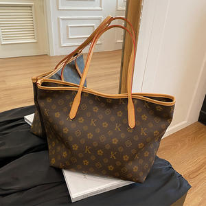 Bolsa de mano personalizada con logo, de gran capacidad, nueva, informal, multiusos, para mujer, impresa, para viaje. - Product Image 5