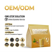 Poudre de thé au lait de curcuma Amaz OEM sous marque privée avec gingembre et cannelle de Ceylan – Mélange Golden Latte