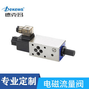 Venta Directa de Válvula de Flujo Solenoide Hidráulica Dekma MFST-02 Personalizada, Compensada por Presión y Apilable - Product Image 4