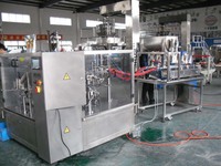 Doypack-machine d'emballage de pâte debout, machine de remplissage de détergent de lavage, détergent liquide