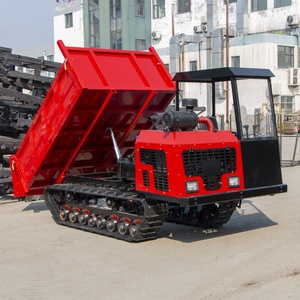 4T Load Track Transporter Diesel Hydraulic <strong>Mini</strong> Tipper Crawler <strong>Mini</strong> <strong>Dumper</strong> Truck For Sale Crawler Carrier - Product Image 2