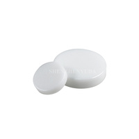 Dames rondes en plastique faites à la main de 22.5mm à 50mm Jeu de backgammon en acrylique personnalisé Pièces de rechange plates