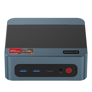 Mini PC BOSGAME P3 Lite con AMD Ryzen 7 6800H, 32GB de RAM DDR5 y 1TB de SSD NVMe |   AMD Radeon 680M, Doble LAN de 2.5GbE, USB4, Triple Pantalla 4K, P3 - Product Image 2