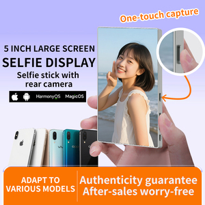 Écran Moniteur Magnétique Sans Fil pour Téléphone <span class=keywords><strong>iPhone</strong></span> et Android, Flexible pour Vlog, Selfie, et Fonction de Duplication en Temps Réel - Product Image 4