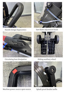 Coupeur de béton bon marché et durable Machine de coupe de béton Coupeur de béton portable Coupeur de béton avec moins de poussière - Product Image 3