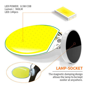 Sunmax Top <b>Led</b> Camping <b>Lamp</b> 300W Cob Desktop Outdoor Emergency Light For Tent Travel Use - Product Image 3