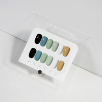 AILANUO Fournitures pour ongles, Gel UV Nali Soak Off Couleur, Marque Privée OEM, Vernis à ongles 6 Couleurs, Gel UV LED pour Nail Art