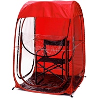 Outdoor-Sporte reignis Baldachin PVC Pop-Up Angel zelt Match Viewing Zelt Einzelperson Filmzelt
