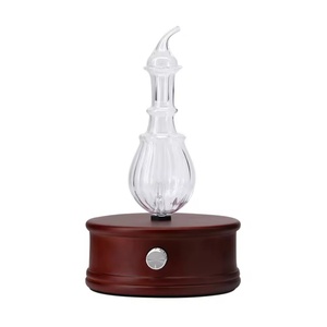 Difusor de Aromaterapia Eléctrico para el Hogar, sin Agua, de Madera y Vidrio, para Aceites Esenciales Puros - Product Image 1