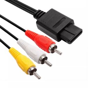 1,8 м 6 футов RCA композитный шнур стерео аудио видео кабель для Nintendo 64 N64 Gamecube NGC SNES AV кабели - Product Image 5