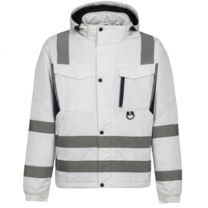 Veste de sécurité haute visibilité réfléchissante pour travaux de construction, meilleure veste de sécurité, vente chaude, veste de travail réfléchissante haute visibilité pour l'hiver - Product Image 1