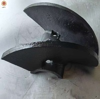 Lame de tarière de transition pour finisseur d'asphalte TSUN 360*140mm, pièce de rechange résistante à l'usure, longue durée de vie, garantie 1 an