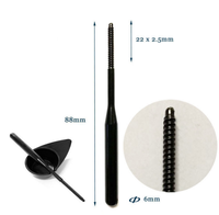 Mini bol en plastique jetable pour teinture des sourcils, coloration des sourcils, coloration des cils, bol de mélange