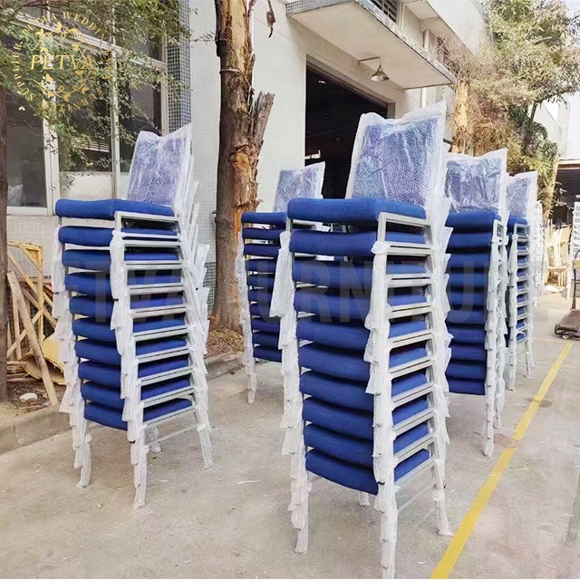 Chất lượng cao giá rẻ bán buôn kim loại Stackable đồ nội thất khách sạn Đảng tổ chức sự kiện tiệc ghế