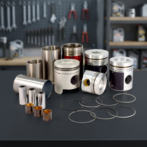 Nouveaux pistons en alliage d'aluminium pour Hiace 3L 6 cylindres, rénovation/amélioration - Product Image 3