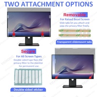 Protection d'écran anti-espion amovible et facile à installer, personnalisée en usine, pour Lenovo 23,8 pouces 16:9, filtre de confidentialité
