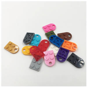 1 kg/sets 3176 2x2 <span class=keywords><strong>Plaque</strong></span> perforée à bord circulaire simple face MOC Pièces Moule Conecteur Bricolage Blocs <span class=keywords><strong>de</strong></span> Construction Briques Accessoires - Product Image 3