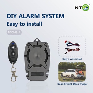FAI DA TE facile sistema di allarme auto facile da installare allarmi per auto ACC Vibrazione Tronco grilletto Porta seggiolino auto di allarme del bambino - Product Image 5