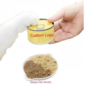 Fabricante de Alimentos Húmedos para Mascotas al por Mayor OEM ODM, Bocadillos Enlatados de <span class=keywords><strong>Atún</strong></span> y Pato, Golosinas Naturales y Saludables para Mascotas, Alimentos Nutritivos para Gatos - Product Image 2