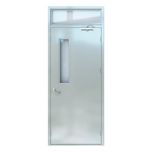 FHM-1039 Cotización Directa de Fábrica: Puertas Cortafuegos Modernas de Acero Inoxidable con Apertura Lateral, Resistencia Excepcional al Fuego, para Centros Comerciales y Hoteles - Product Image 1
