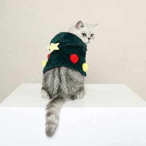 2025 Hot Selling Pet Clothes Cat Winter Cloak Christmas Cat Clothes Cute <b>Dog</b> Cloak - Product Image 6