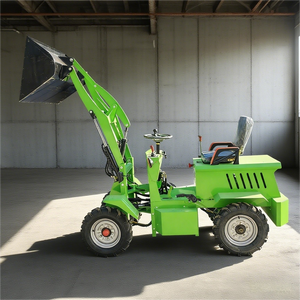 Chargeuse articulée compacte écologique, capacité 650 kg, mini-chargeuse sur roues pour usage domestique, véhicule <span class=keywords><strong>utilitaire</strong></span> fiable pour le jardin - Product Image 2