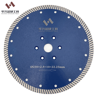 Disque de coupe diamanté turbo 4.5" 5" 6" 7" 8" 10" pour granit, vente en gros usine, pour scie à table