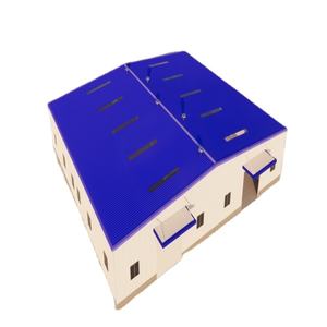 Fabricant de structure en acier galvanisé et peint de 40 pieds pour hangar ou entrepôt de stockage - Product Image 5