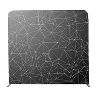 Tongjie Fashion Aluminium Frame Pop Up Banner Display Wall Support Design Customized Cocok untuk Aktivitas dan Pertunjukan Luar Ruangan