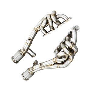 Kit de tuning premium pour <span class=keywords><strong>Audi</strong></span> <span class=keywords><strong>S5</strong></span> <span class=keywords><strong>V8</strong></span> 4.2 SS304, avec collecteur d'échappement SS304, haute performance, pour amélioration de la puissance, sortie d'usine - Product Image 2