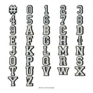 Satisfacción del cliente garantizada Oro Vermeil Encantos iniciales Deportes Dibujos animados Rosa Colorido Letra 'a-z' Encantos de zuecos - Product Image 2
