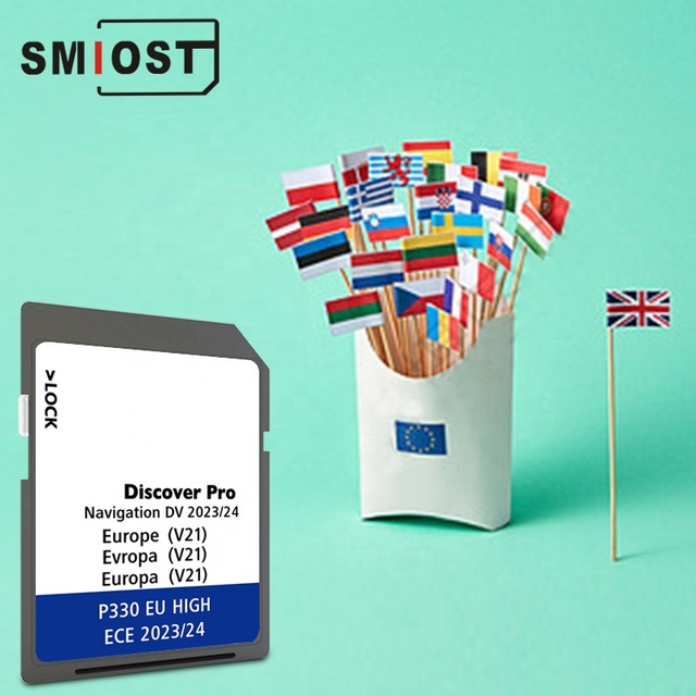 SMIOST 32GB DV V18 Discover Pro Navigation DV 2022 Europa Columbus 510 919 866 BT SD Map Card
