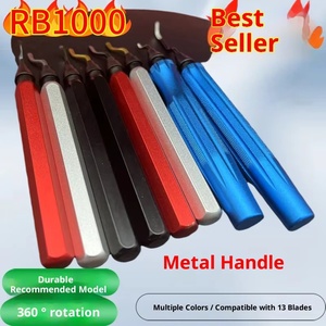 Công nghiệp deburring scraper xử lý công cụ chamfering dao kim loại cắt tỉa dao nhựa cao su Hướng dẫn sử dụng cố định xử lý rb1000 ODM - Product Image 5