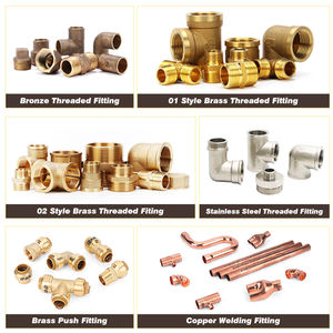 IFAN ข้องอ90องศาสีบรอนซ์คุณภาพสูง,Codo De Bronce 1/2in 1นิ้ว2นิ้วตัวเมีย90อุปกรณ์ทองเหลือง - Product Image 3