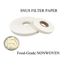 Papier filtre à snus haute résistance, qualité alimentaire, respirant, techniques de laminage, résistant aux taches, sans tabac, menthe douce, énergisant