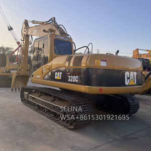 Excavatrice sur chenilles Caterpillar CAT320CL d'occasion à vendre, avec moteur et pompe hydraulique, stabilité hydraulique, d'origine américaine - Product Image 3