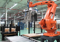 Palettiseur automatique KUKA ABB Kawasaki pour boîtes, cartons, caisses