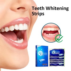 Patchs blanchissants pour les dents saveur menthe avancée, qualité usine d'origine, 28 patchs pour dents supérieures et inférieures, durée de conservation 2 ans, CN - Product Image 1