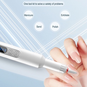 Mini perceuse à ongles sans fil sans balais, portable et légère, avec base de charge - Product Image 4