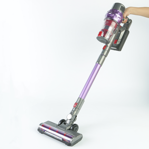 BOCO <span class=keywords><strong>G10</strong></span> Purple 10000Pa Limpiador de uso doméstico 140W Polvo limpio Tubo telescópico Aspiradora ciclónica Aspiradora inalámbrica - Product Image 3