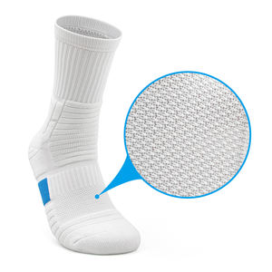 Unisex Cotton Compression Sports Socks Ankle Length Crew For Youth Custom Logo Women's Basketball Cycling Print Pattern Sweat - Product Image 1