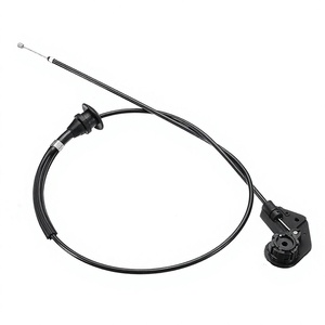 Cable para Capó de Motor para BMW X5 E53, 51238402615, Acero Negro, Pieza de Repuesto para Reparación - Product Image 1
