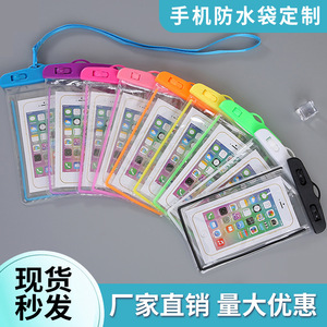 เคสโทรศัพท์กันน้ำแบบใส 14 นิ้ว ทำจาก PVC สำหรับกิจกรรมกลางแจ้ง ว่ายน้ำ ดำน้ำ กีฬาทางน้ำ พร้อมฟังก์ชั่นหน้าจอสัมผัส - Product Image 4