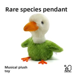 Peluche de Pájaro Hablador con Alas Móviles, Función de Grabación y Canto, Relleno de Algodón PP, Juguete Decorativo Portátil y Adorable para Bebés de 0 a 24 Meses - Product Image 3