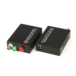 1 par de 1 canal RS485 devolver datos 1080 P Coaxial CVI AHD BNC a fibra de convertidor de vídeo - Product Image 4