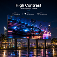 Écran LED couleur plein format pour extérieur HDR10+ IP65 étanche 5000CD haute luminosité Panneau publicitaire numérique pour extérieur