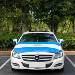 Funda para Capó de Coche con Bandera de Marruecos, Túnez, Egipto, Argelia, Ghana, <span class=keywords><strong>Cabo</strong></span> <span class=keywords><strong>Verde</strong></span>, Sudáfrica, Senegal, para Fanáticos del Fútbol - Product Image 6