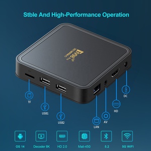 Venta al por Mayor de Decodificador <span class=keywords><strong>IPTV</strong></span> Allwinner H313 8K, Streaming por Internet, Ott Strong 5G, WiFi Dual, <span class=keywords><strong>Smart</strong></span> Premium, Android 14, Google TV Box - Product Image 6