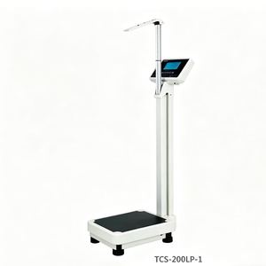 Báscula Digital de Alta Calidad para Peso y Altura, IMC, 200 kg, Báscula Corporal Electrónica con Pantalla LCD para Medir Peso y Altura, Uso Médico - Product Image 1