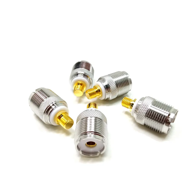 Two Way Radio Car Antenna RF Coaxial Connector Adapter for Motorola Walkie-talkie GP3188/GP88S/GP3688/GP2000